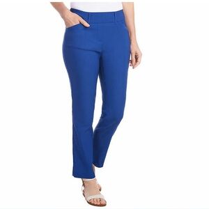 NWT 💙 Hilary Radley Ladies' Pull-On Ankle Pant, Tummy Control, Stretch, XL (16)